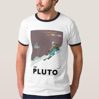 Ski Pluto tshirt