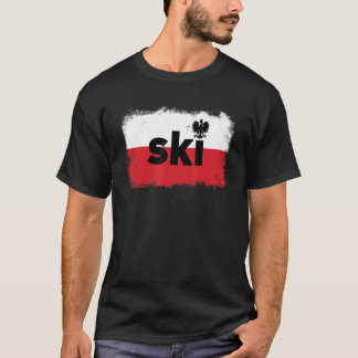 SKI Polish Heritage Surname Ancestry Dyngus Day 1 T-Shirt