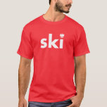 Ski Polish Last Name Tshirt at Zazzle