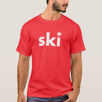 Ski Polish Last Name Tshirt