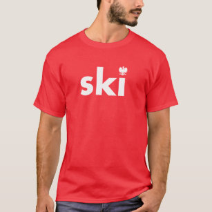 Ski Polish Last Name Tshirt