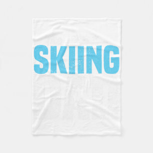 Ski Quotes Papa Skier Party Favors Birthday The Sk Fleece Blanket