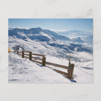 SKi resost Postcard