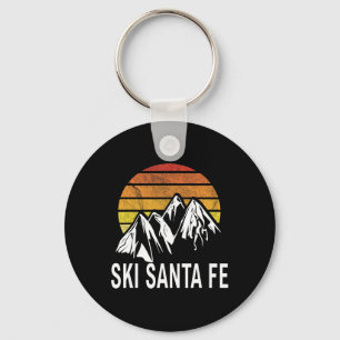 Ski Santa Fe New Mexico Ski Resort Snowboarding  Keychain