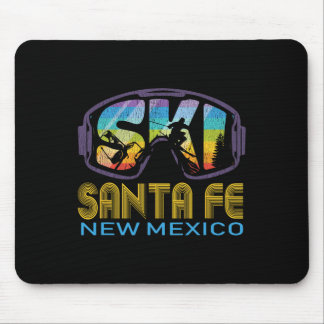 Ski Santa Fe New Mexico Skiing Vacation Mouse Pad