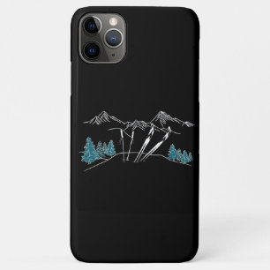 Ski Scene Resort Winter Sports iPhone 11 Pro Max Case