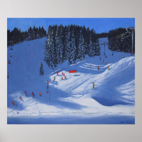 Ski school Morzine 2014 Poster