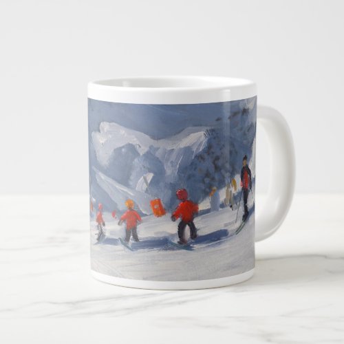 Ski School Tignes 2009 Giant Coffee Mug
