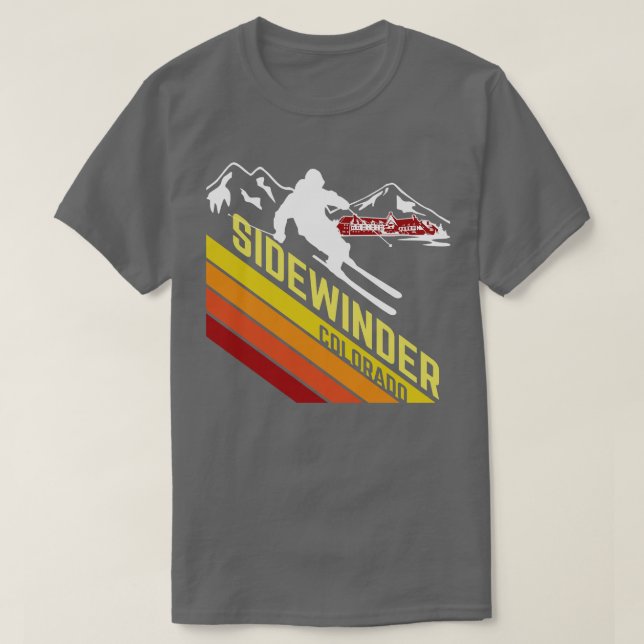 Ski Sidewinder 1 T-Shirt (Design Front)