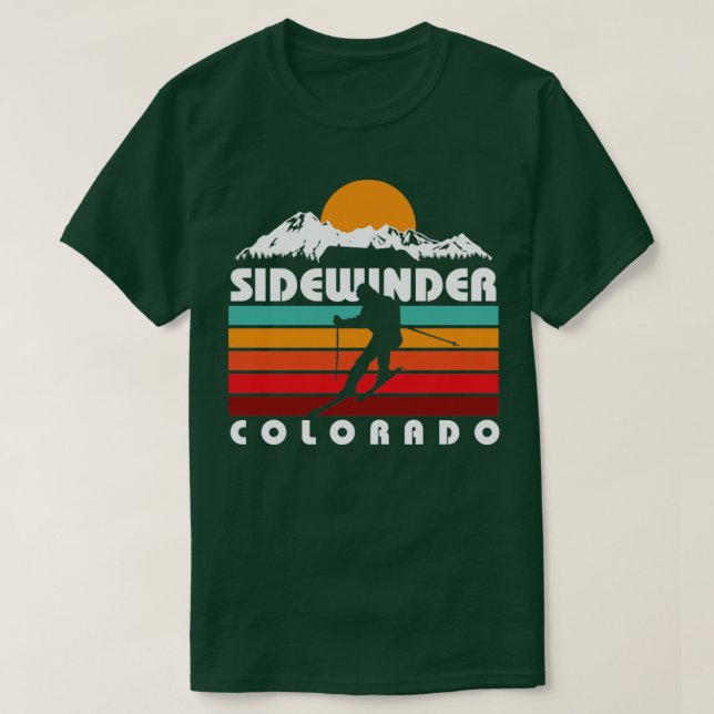 Ski Sidewinder T-Shirt (Design Front)