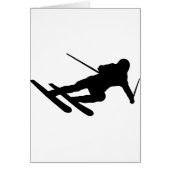 ski skiing downhill skier (Front)
