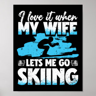 Ski Skiing Winter Sport _1  Poster