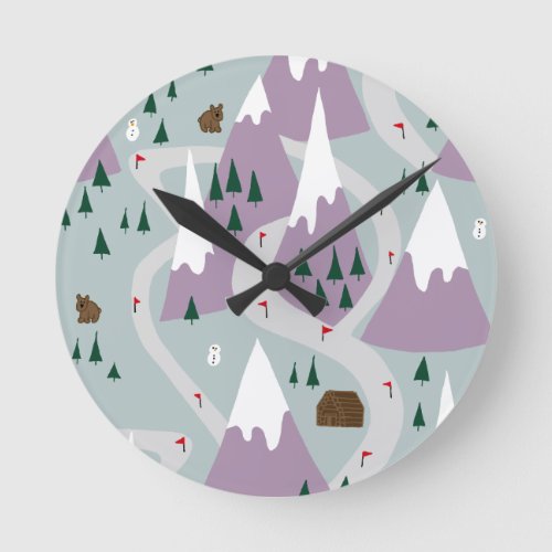 Ski slopes round clock