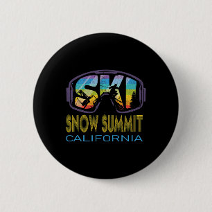 Ski Snow Summit California Skiing Vacation Button