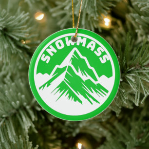 Ski Snowmass Memory Ornament
