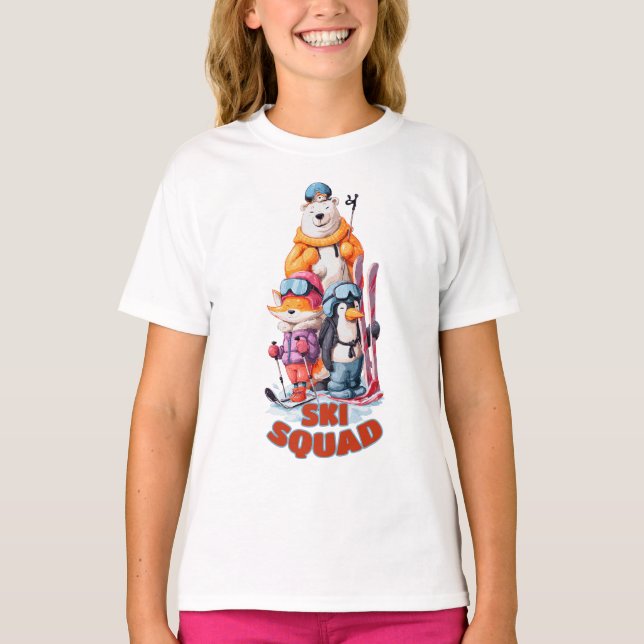 ski squad T-Shirt (Front)