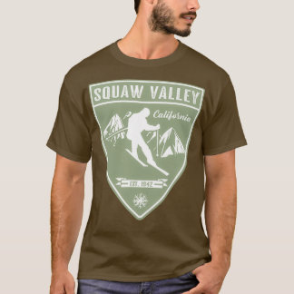 Ski Squaw Valley California T-Shirt