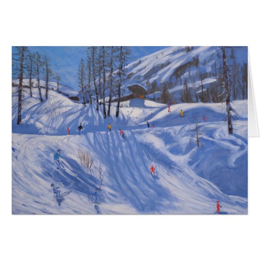 Ski station Tignes 2009 Cards (Front Horizontal)