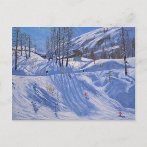 Ski station Tignes 2009 Postcard