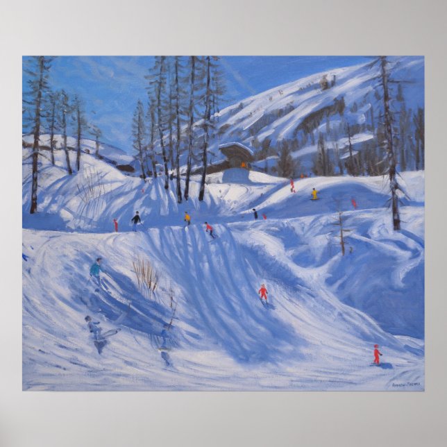 Ski station Tignes 2009 Poster (Front)