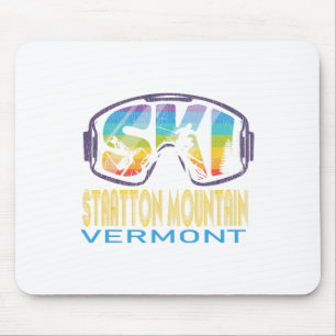 Ski Stratton Mountain Vermont Skiing Vacation  Mouse Pad