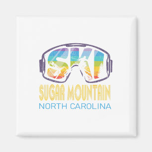 Ski Sugar Mountain North Carolina Skiing Vacation  Magnet