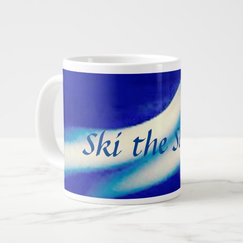 Ski the Slopes Bone China Mug