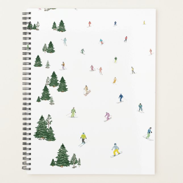 Ski Themed Planner (Front)