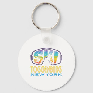 Ski Toggenburg New York Skiing Vacation Keychain