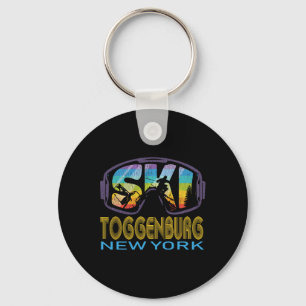 Ski Toggenburg New York Skiing Vacation Keychain