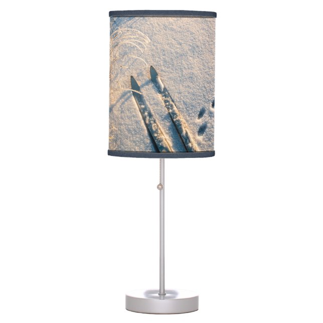 Ski track table lamp (Front)