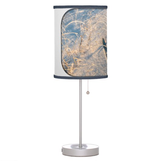 Ski track table lamp (Left)