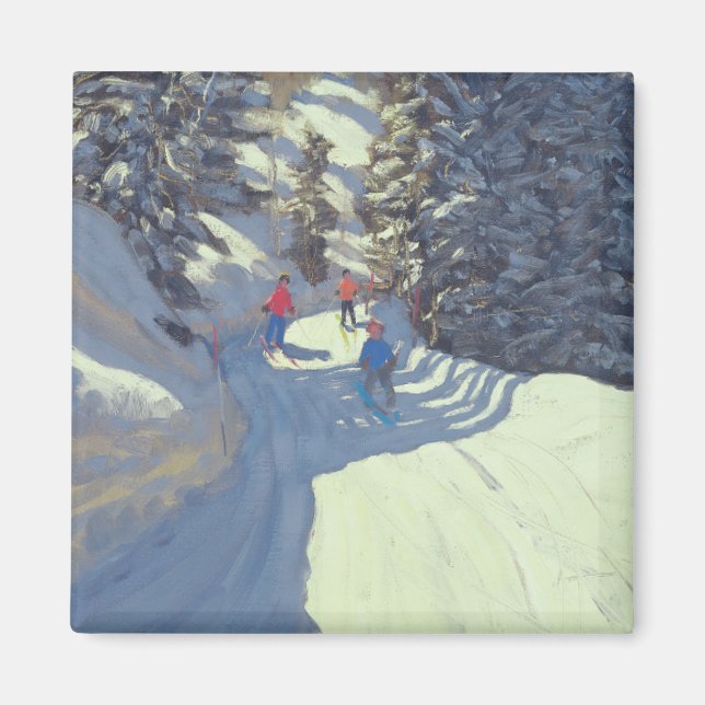 Ski Trail Lofer 2004 Magnet (Front)
