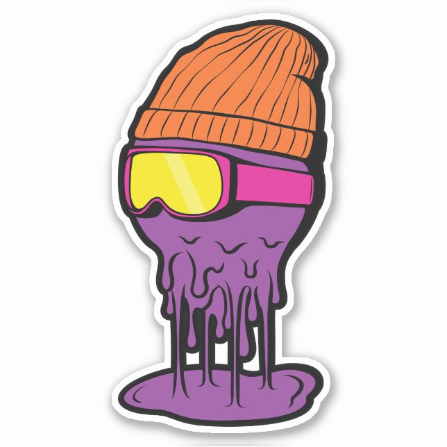 Ski Trippin Sticker (Front)