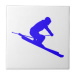 SKI TRUE BLUE TILE<br><div class="desc">SKIING</div>