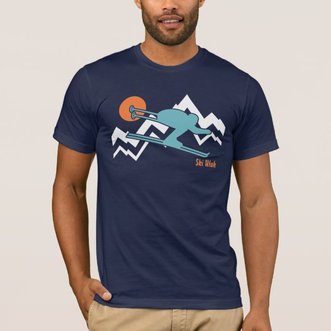 Ski Utah T-Shirt (Front)