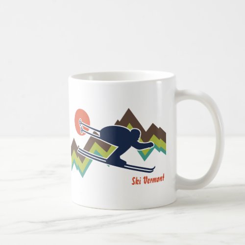 Ski Vermont Coffee Mug