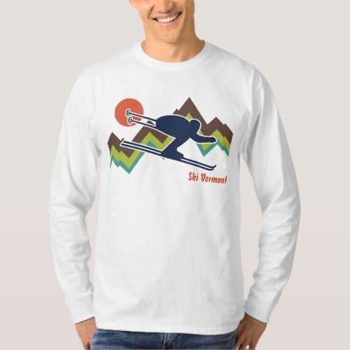 Ski Vermont T_Shirt