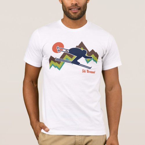 Ski Vermont T_Shirt