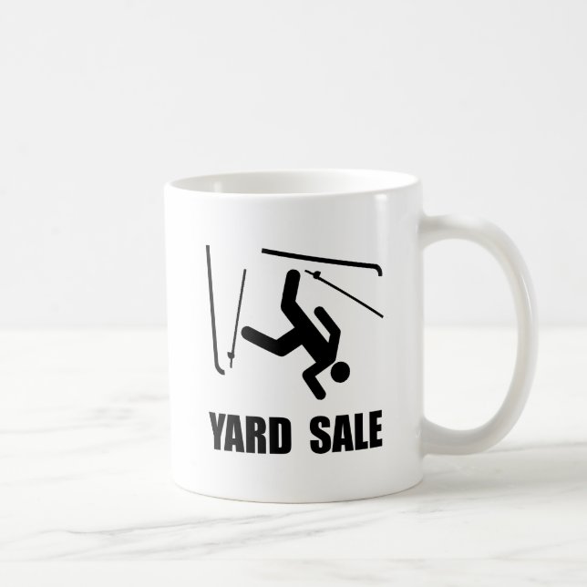 Ski Yard Sale Coffee Mug (Right)