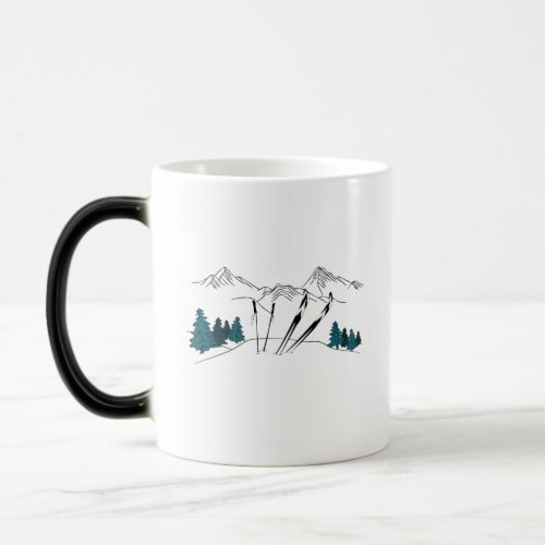 Ski You Later Ski Scene Winter Sports Magic Mug