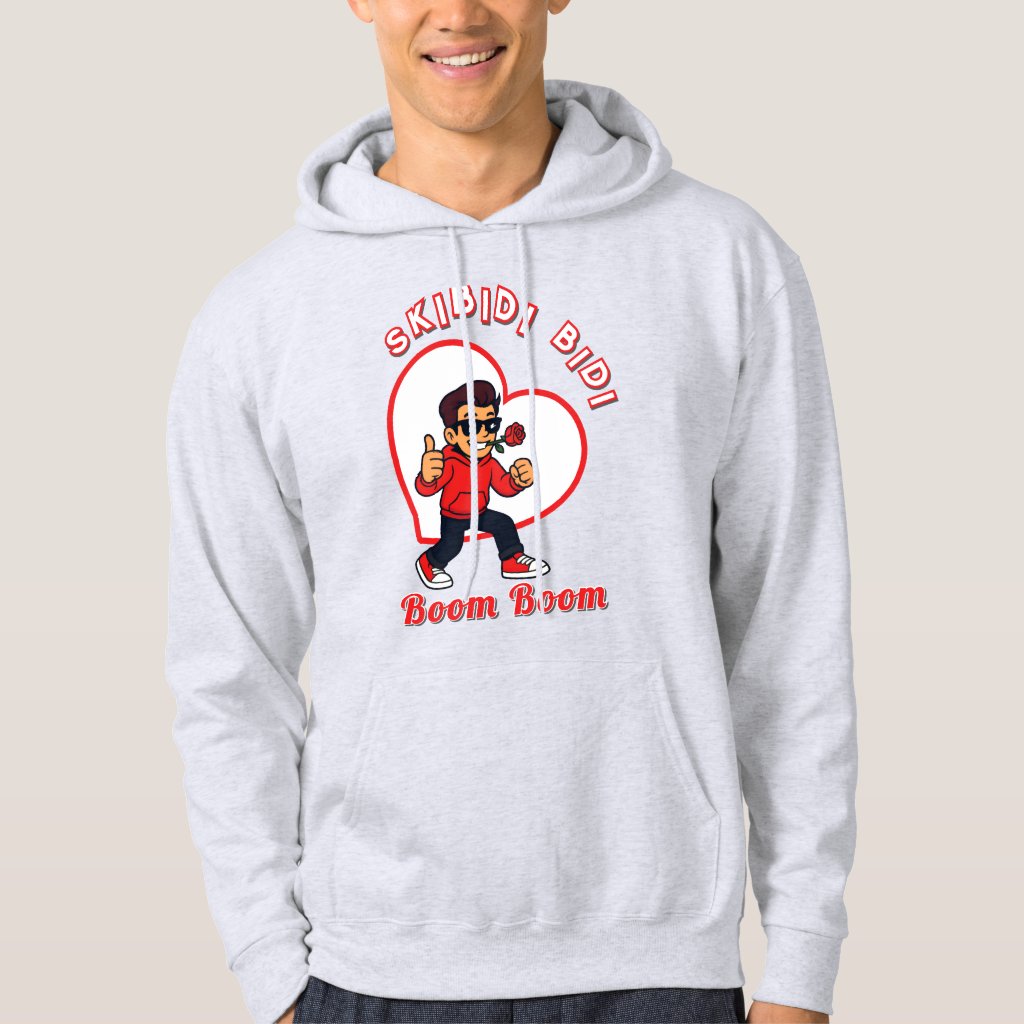 Skibidi Bidi Boom Boom Valentine Meme - Cartoon