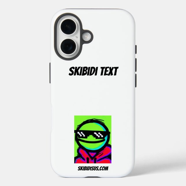 Skibidi Phone Case (Back)