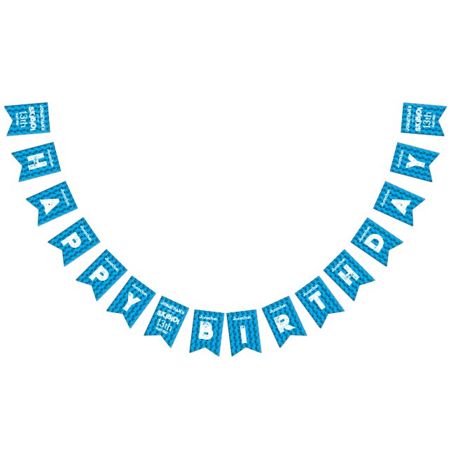 Skibidi Toilet Birthday Party Bunting Flag Banner (All)