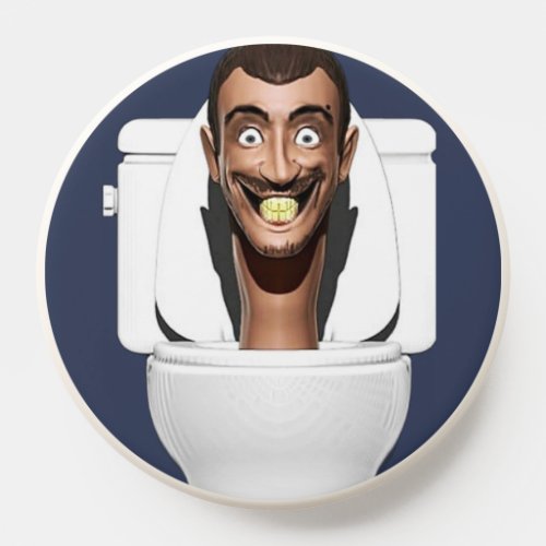 Skibidi Toilet Pop Socket Customizable 