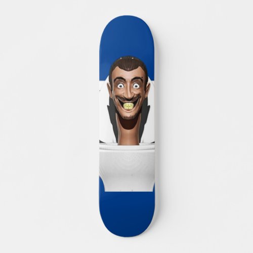 Skibidi Toilet Skateboard Customizable 
