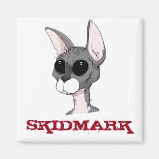 Skidmark the Cat Magnet