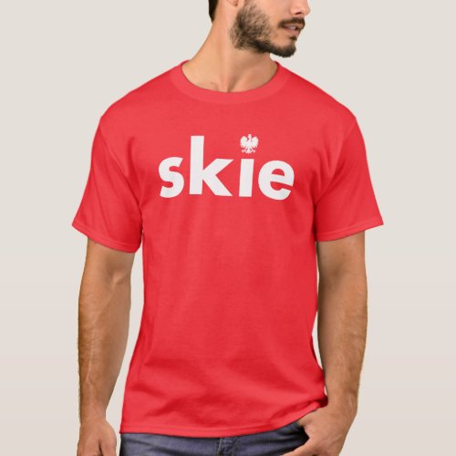 Skie Polish Last Name Tshirt