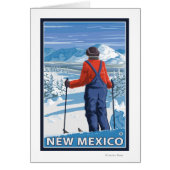 Skier AdmiringNew Mexico (Front)