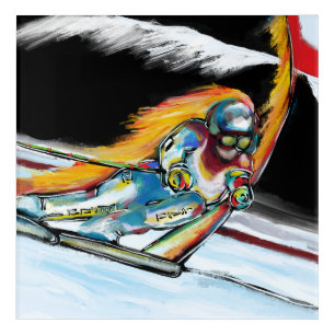 SKIER ART